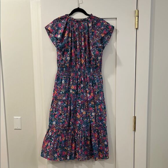 Rails Floral Print Long Dress, Size Large - Picture 9 of 9